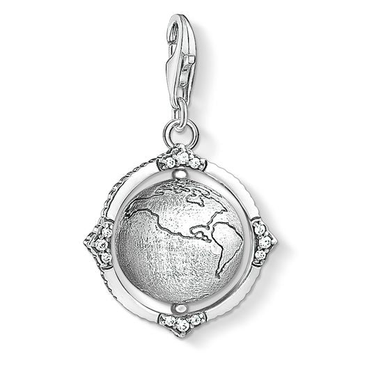 Thomas Sabo  Charm Club Rotating Globe Charm - CC1676