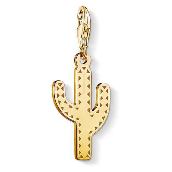 Thomas Sabo Charm Club Gold Plate Cactus - CC1680