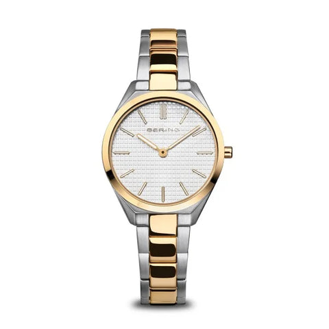 Bering - Ultra Slim Polished/Brushed Silver/Gold