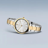 Bering - Ultra Slim Polished/Brushed Silver/Gold