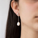 Nick Von K - Crab Claw Pearl Earrings