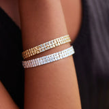 Najo - Weave Cuff 60mm Gold Plated