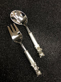 Royal Selangor Pewter - Fork & Spoon Teddy Bears Picnic Meal Time