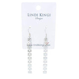 Lindi Kingi Summer Drop Earrings – Silver Plate