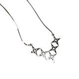 Lindi Kingi Alignment Necklace - Platinum Plate