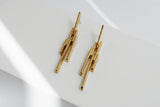 Joidart - Arquitectura XL Golden Earrings