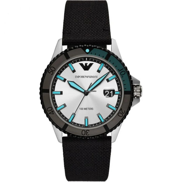 Emporio Armani - Black Fabric Watch