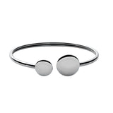 Skagen Silver Steel Flexi Bangle SKJ0782