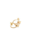 Stolen Girlfriends Club - Heart Anchor Earring - Gold Plated