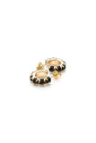 Stolen Girlfriends Club - Halo Cluster Earrings Gold Plated