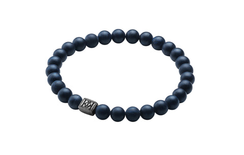 Dyrberg/Kern Baron Matte Navy Men's Bracelet