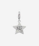 KARL LAGERFELD SILVER KARL STAR CHARM