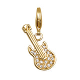 KARL LAGERFELD GOLD GUITAR CHARM