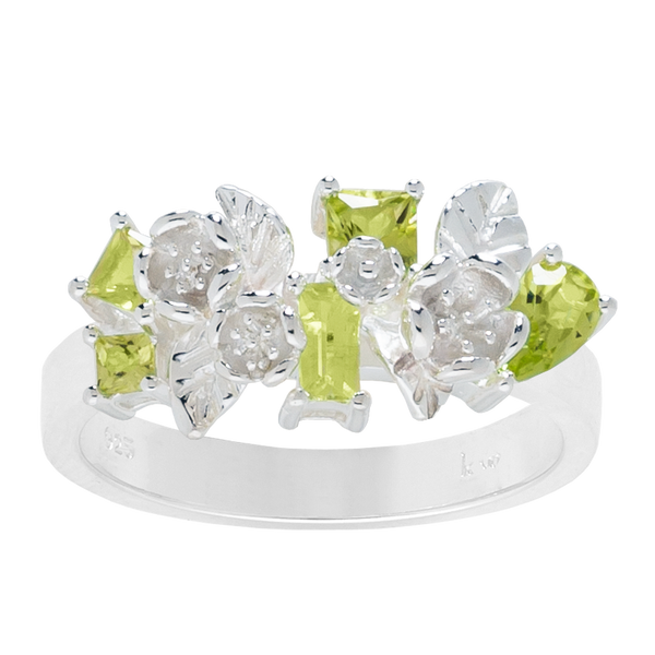 Karen Walker Rock Garden Ring - Silver, Peridot