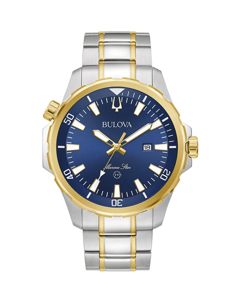 Bulova - Men's Marine Star Two-Tone Blue