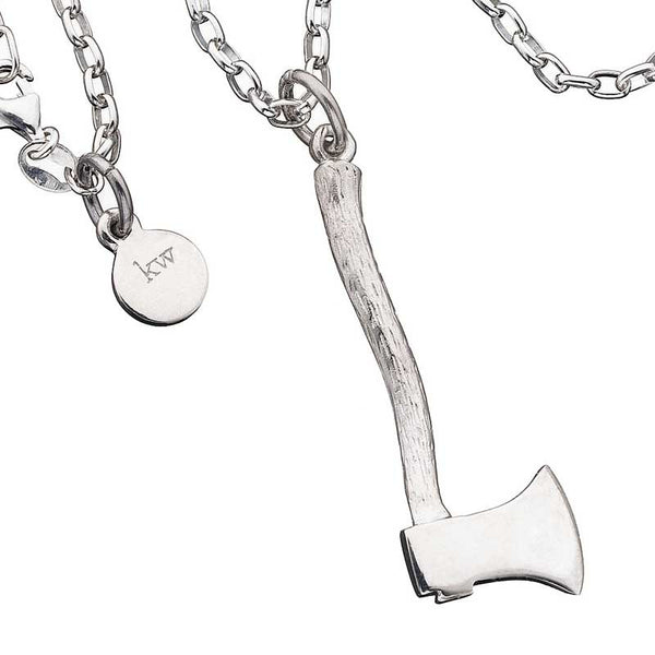 Karen Walker Axe Pendant - Silver