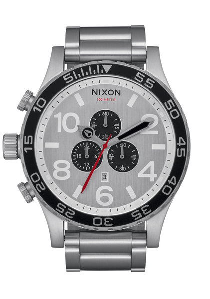 Nixon - 51-30 Chrono Watch - Silver/Black