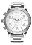 Nixon - 51-30 Chrono Watch, High Polish/White