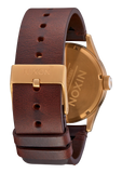 Nixon - Sentry Leather Gold / Indigo/ Brown