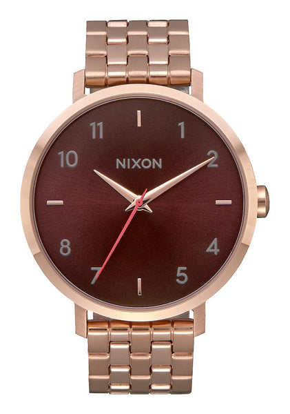 Nixon Arrow 38mm - All Rose Gold / Brown