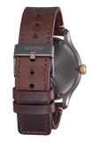 Nixon - Patrol Leather Watch Gunmetal/Gold