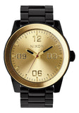 Nixon - Corporal Stainless Steel Watch - All Gold/Black