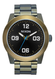 Nixon - Corporal Stainless Steel Watch Black Sunray/Surplus