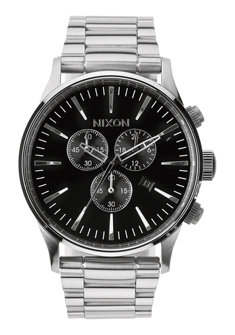 Nixon - Sentry Chrono Watch Black