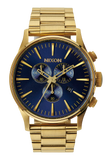 Nixon - Sentry Chrono Watch Gold/Blue