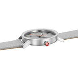 Mondaine - Classic 40mm Gray Watch