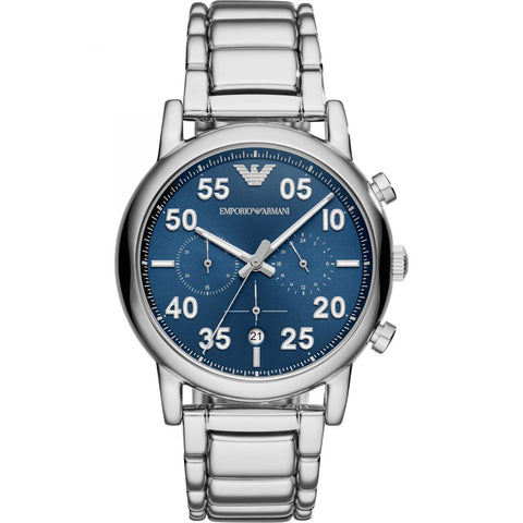 Emporio Armani Blue Dial Mens Watch - AR11132