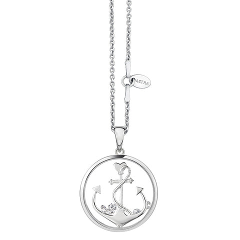 Astra -  "Anchor the Soul" Pendant - Silver