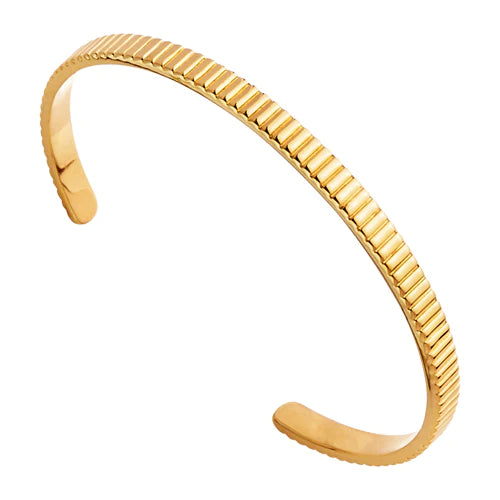 Najo - Raya Yellow Gold Cuff (60mm)