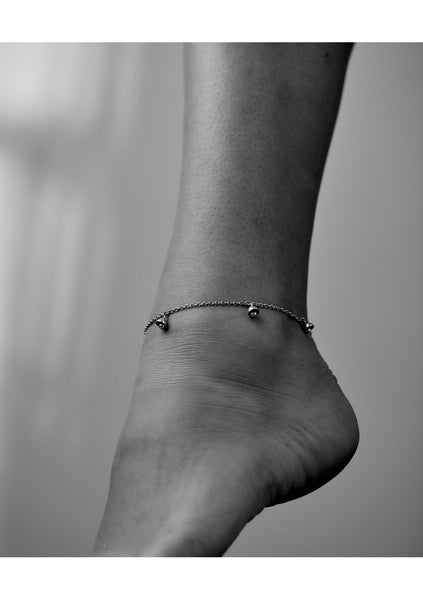 Meadowlark - Bell Ankle Bracelet Sterling Silver