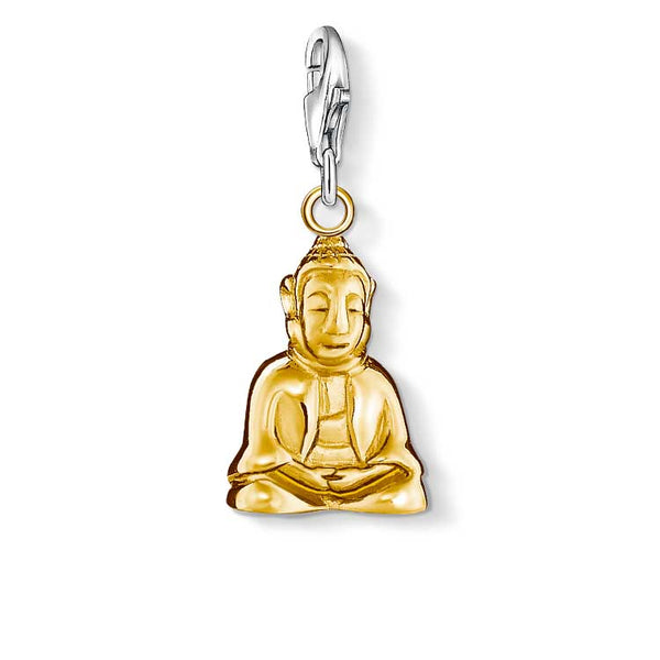 Thomas Sabo Charm Club Gold Plate Buddha Charm - CC962