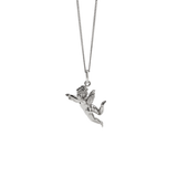 Meadowlark - Cherub Charm Necklace Silver