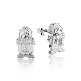 Disney Beauty and the Beast Cogsworth Stud Earrings