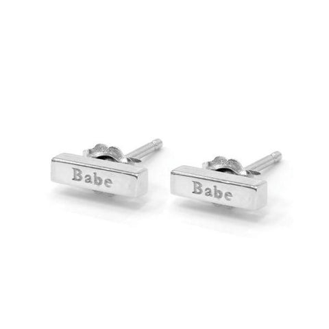 'Babe' Sweet Nothing Studs