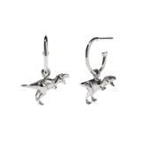 Meadowlark - Dinosaur Signature Hoops Silver