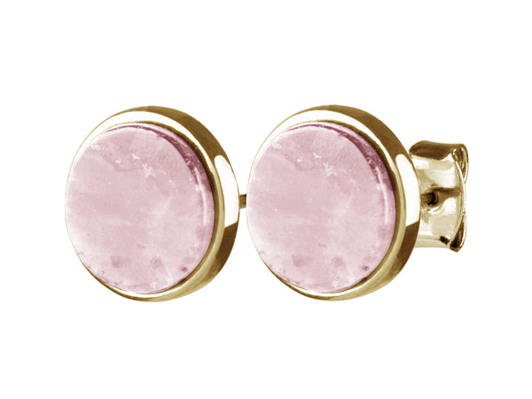 Dyrberg/Kern Cork SG Rose Quartz Earring
