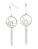 Be the Light Silver Earrings