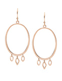 Odyssey Earrings Rose Gold Plate