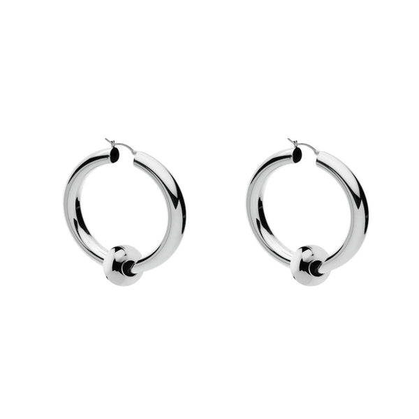 Najo - Toulah Hoop Earring Silver