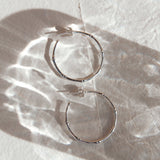 Najo - Bamboo Large Stud Hoop Earring