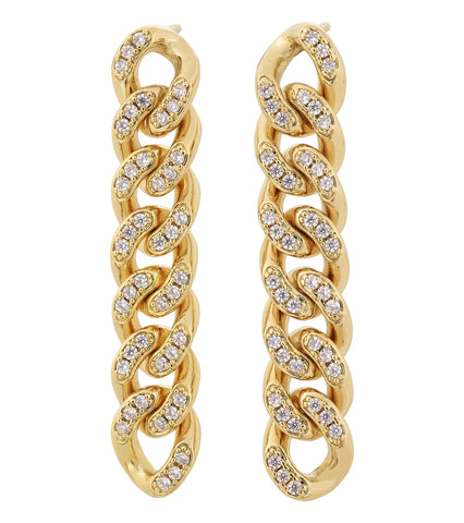 Edblad - Sonata Pave Earrings Gold