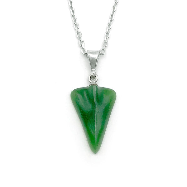 Nick Von K - Pounamu Jet Plane Charm Pendant