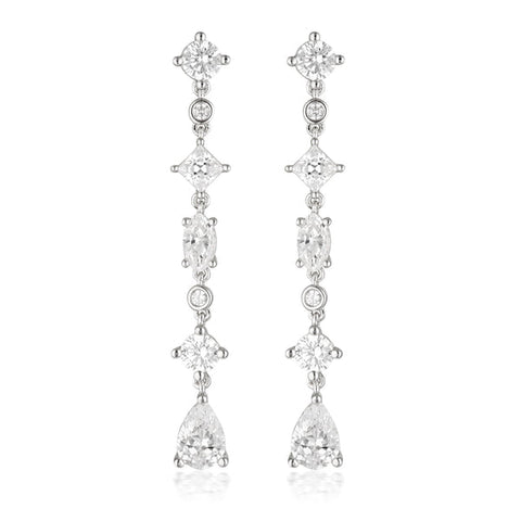 Georgini - Gelato Glimmer Earrings Silver