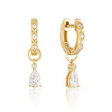 Georgini - Sherbert Shimmer Earrings Gold