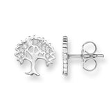 Thomas Sabo Silver Tree Studs - TH1870CZ