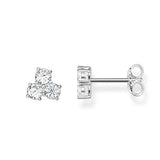 Thomas Sabo 3 CZ Stud Earrings - TH922